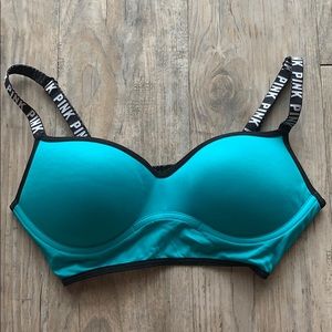 Pink Victoria’s Secret Sport Bra Push Up